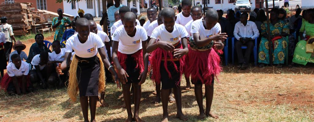 Pupils of Bumeru primary school